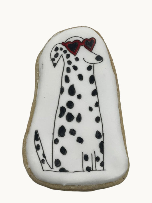 Dalmatian dog with sunglasses